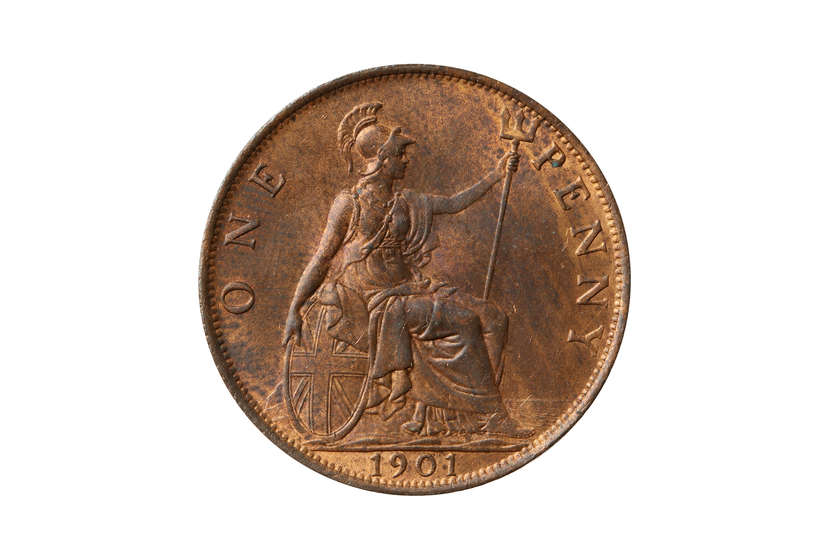 VICTORIA (1837 - 1901), 1901 PENNY. - Image 2 of 2