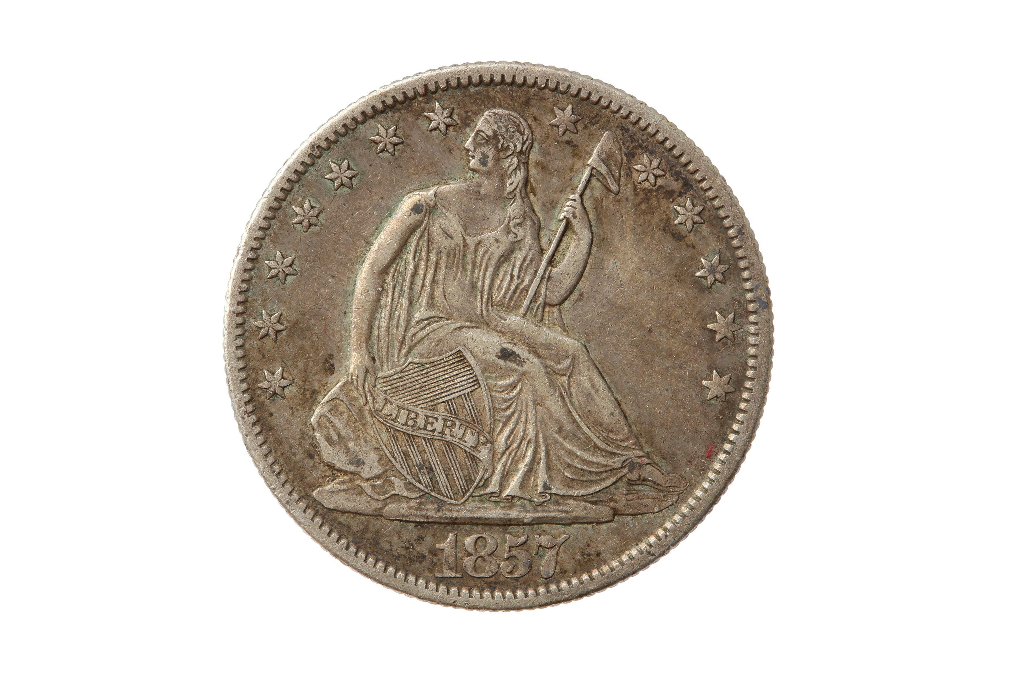 USA, 1857-O 50 CENTS/HALF DOLLAR.