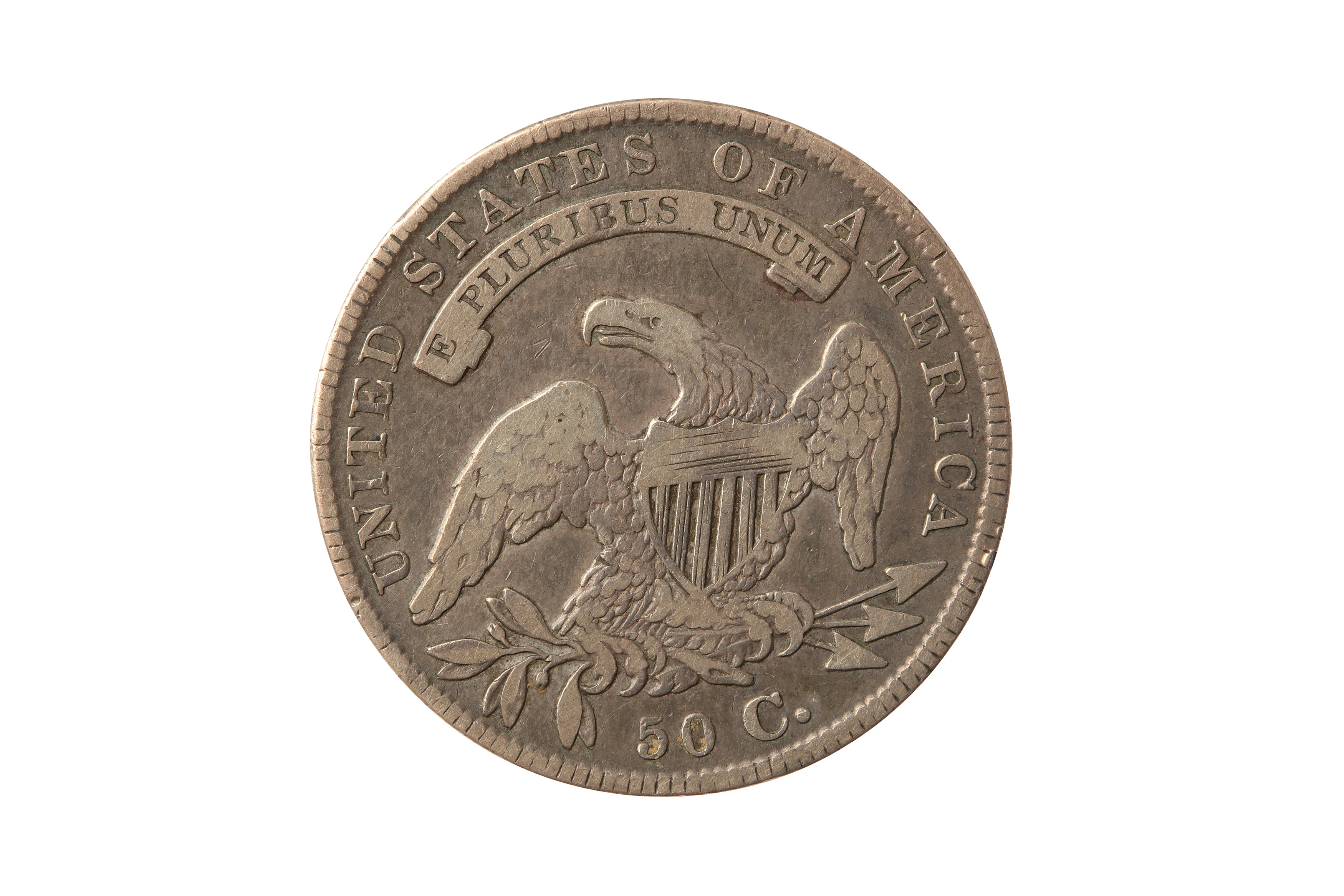 USA, 1834 50 CENTS/HALF DOLLAR. - Image 2 of 2