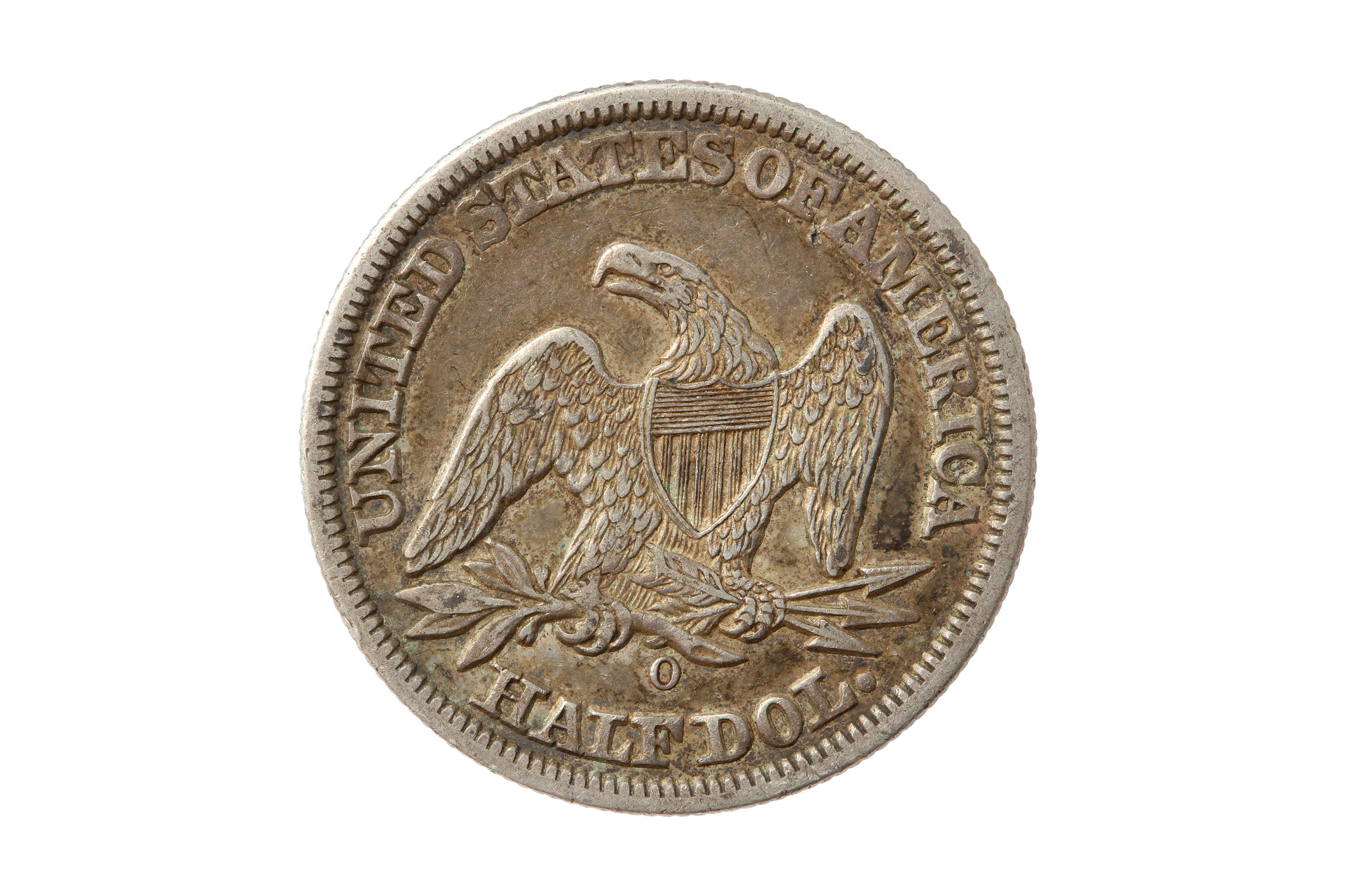 USA, 1857-O 50 CENTS/HALF DOLLAR. - Image 2 of 2