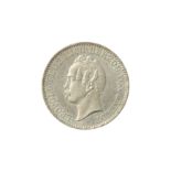 GERMAN STATES, ANHALT-DESSAU, LEOPOLD IV FREDERICK (1817-1871), 1865 1/6 THALER.