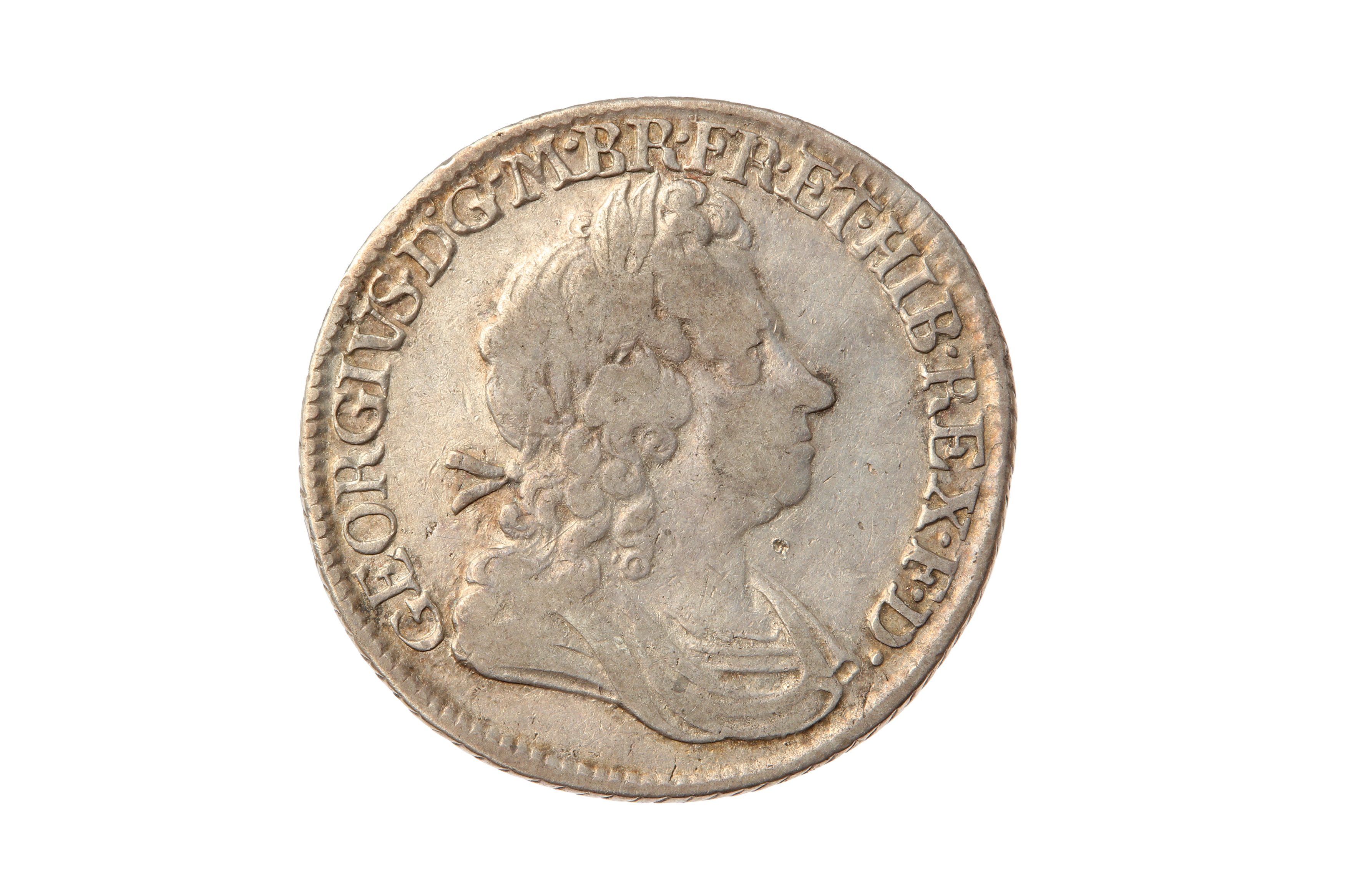 GEORGE I (1714 - 1727), 1720 SHILLING, LARGE 0.