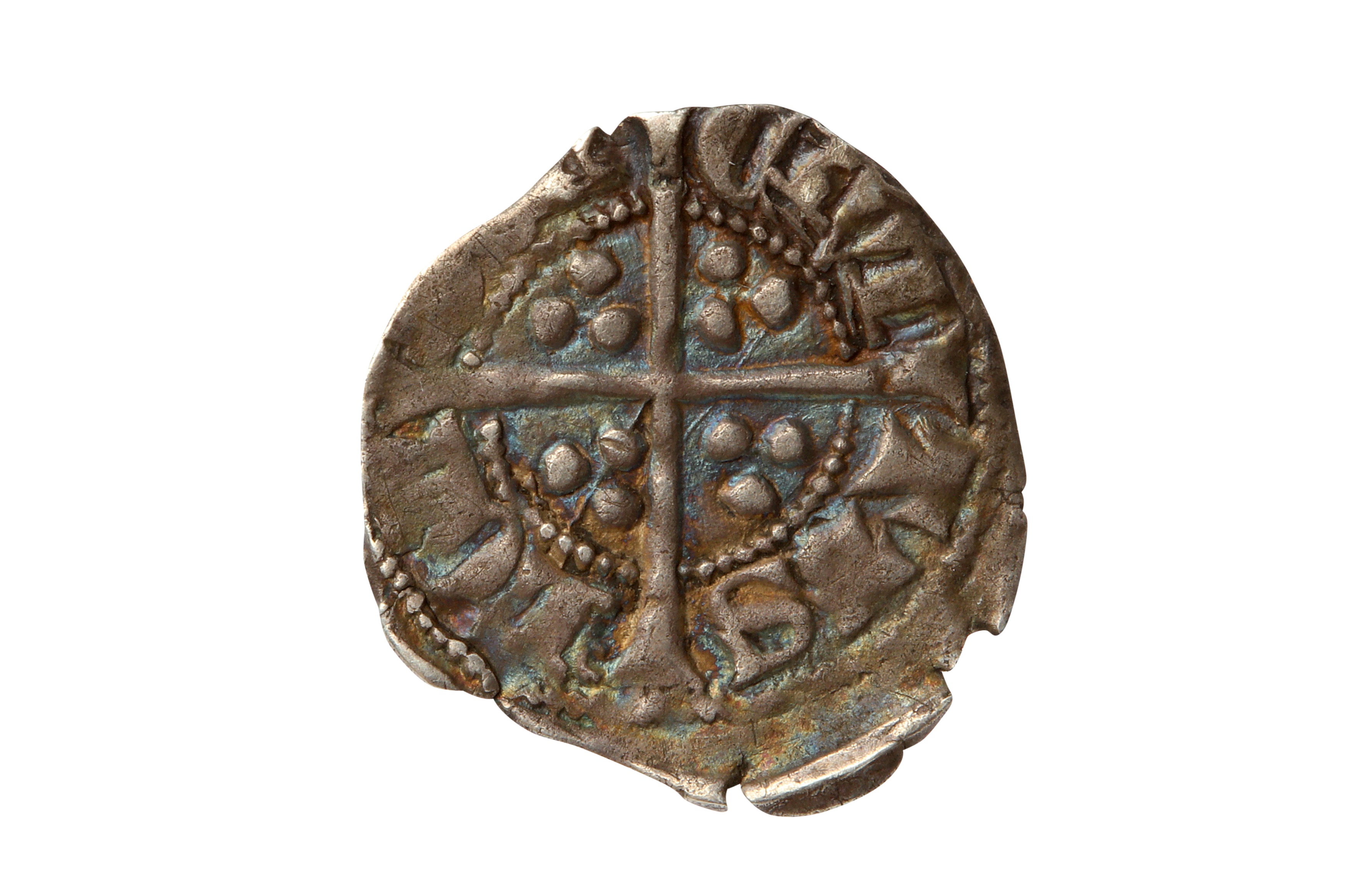 EDWARD I (1272 - 1307), LONDON MINT HALFPENNY. - Bild 2 aus 2