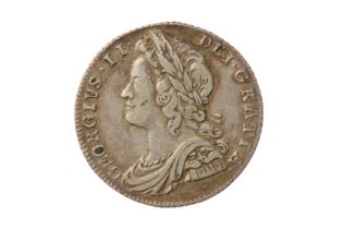 GEORGE II (1727 - 1760), 1728 SIXPENCE.