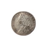 GEORGE II (1727 - 1760), 1743 SHILLING.