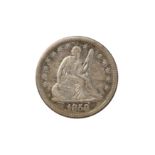 USA, 1858-O 50 CENTS/HALF DOLLAR.