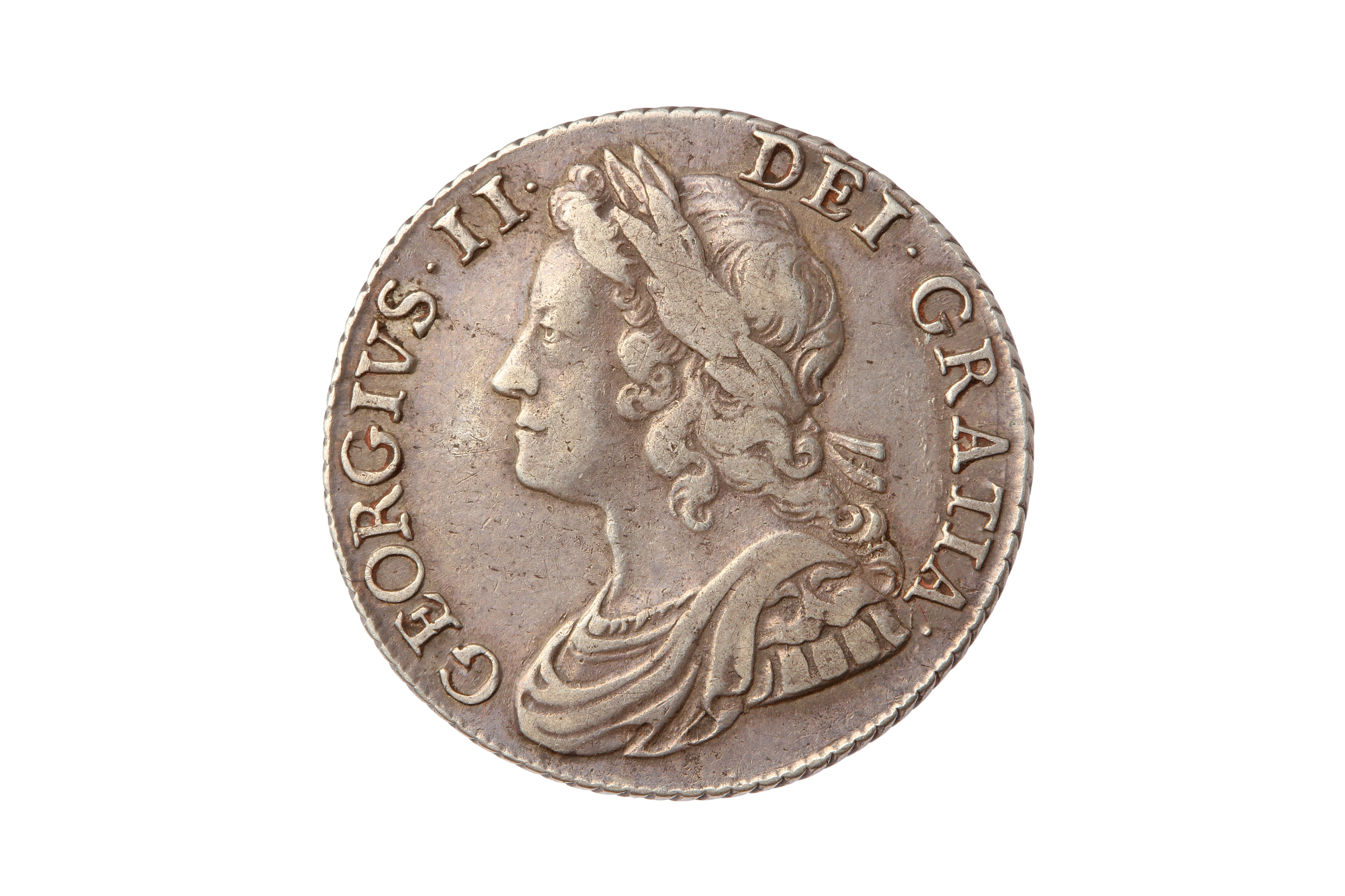 GEORGE II (1727 - 1760), 1741 SHILLING.