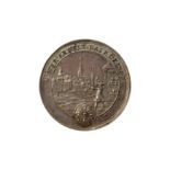 GERMANY, HIRSCHBERG SILVER SHOOTING MEDAL, ND (1709).