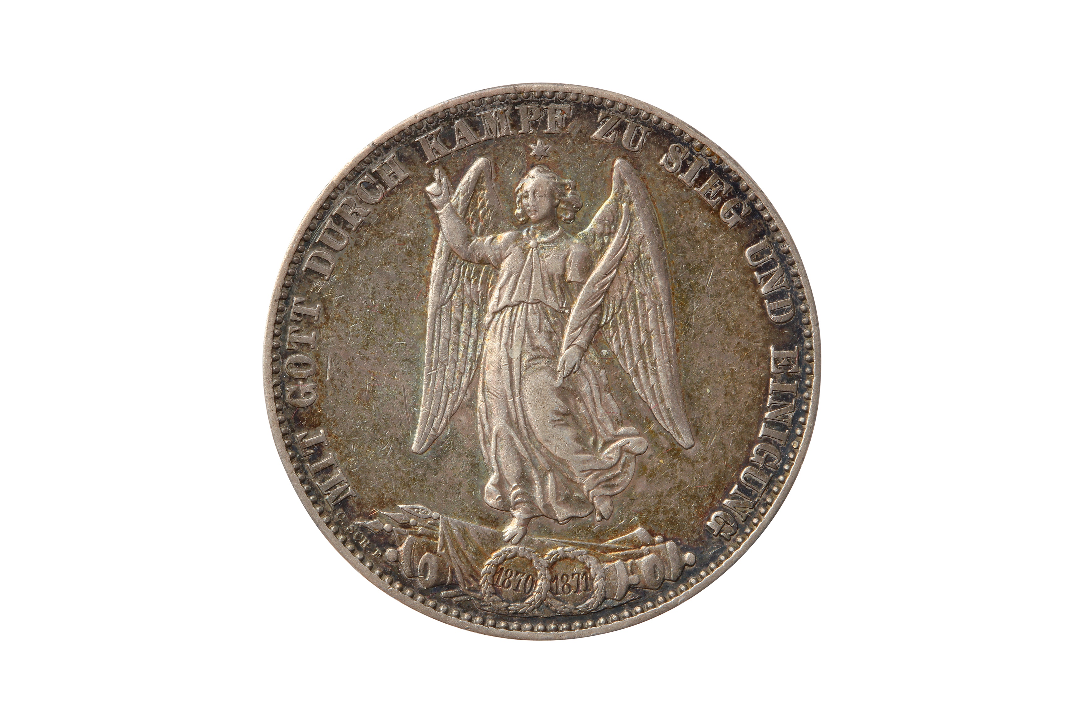 GERMAN STATES, WURTTEMBERG, KARL I (1864 - 1891), 1871 THALER. - Image 2 of 2