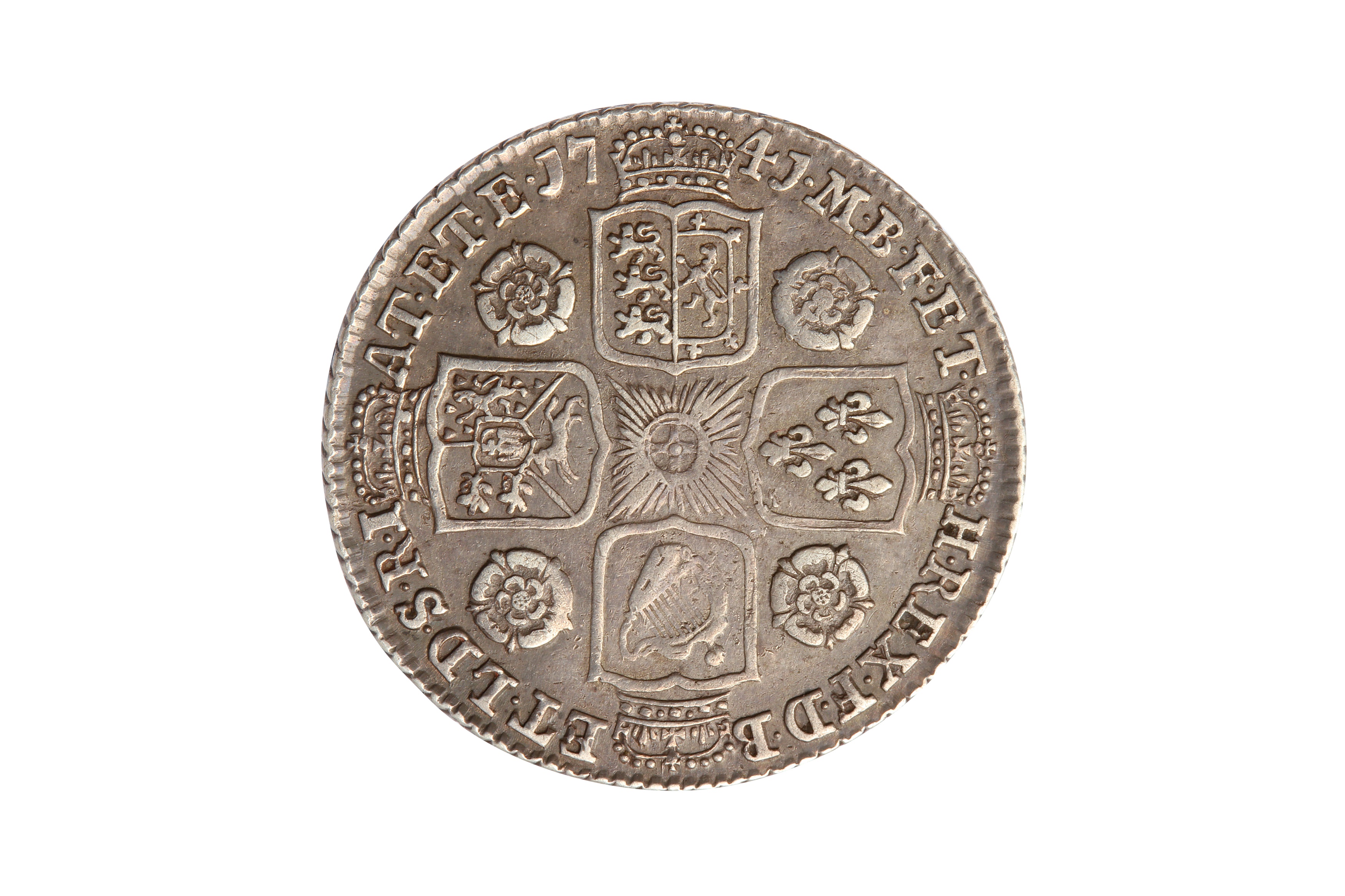 GEORGE II (1727 - 1760), 1741 SHILLING. - Image 2 of 2