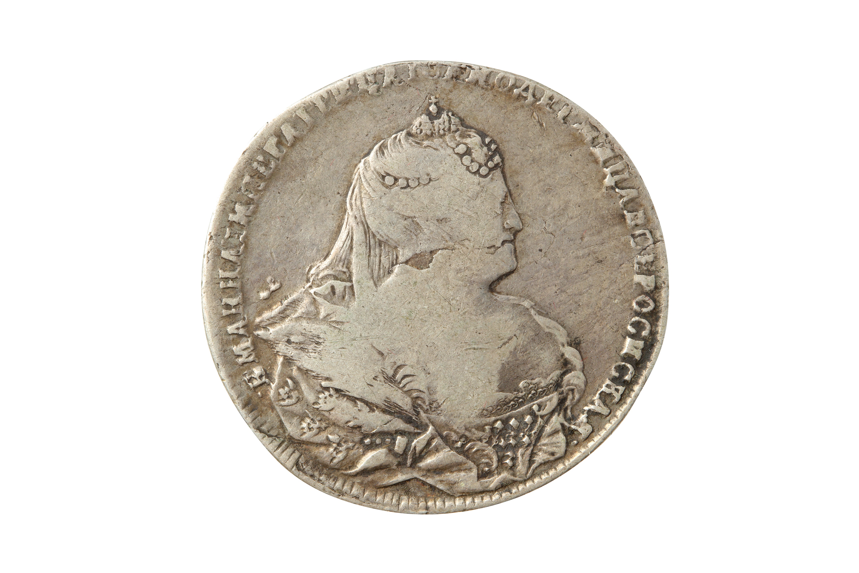 RUSSIA, ANNA IOANNOVNA (1730 - 1740), 1740 RUBLE.