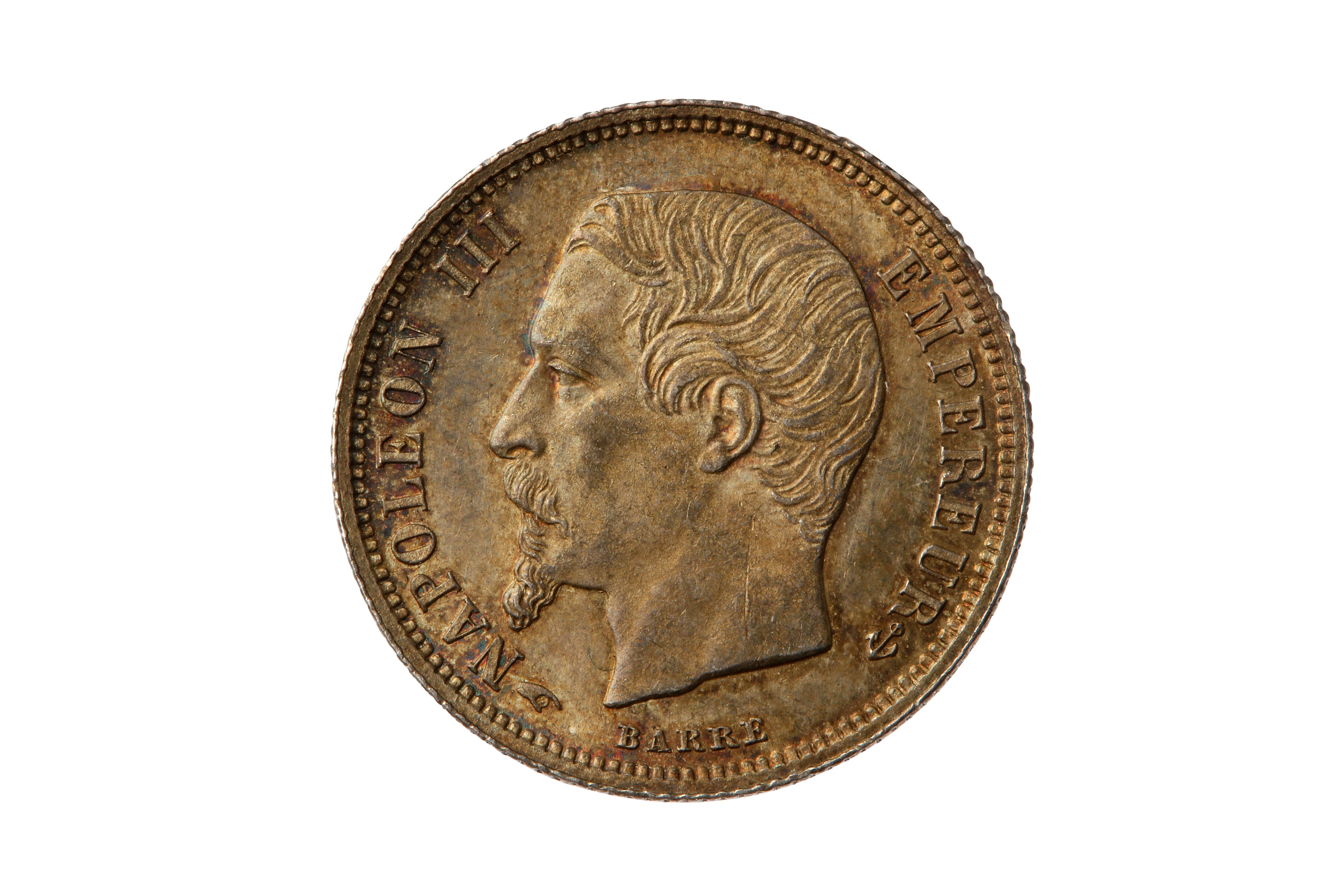 FRANCE, NAPOLEON III (1852 - 1870), 1858-A 50 CENTIMES.