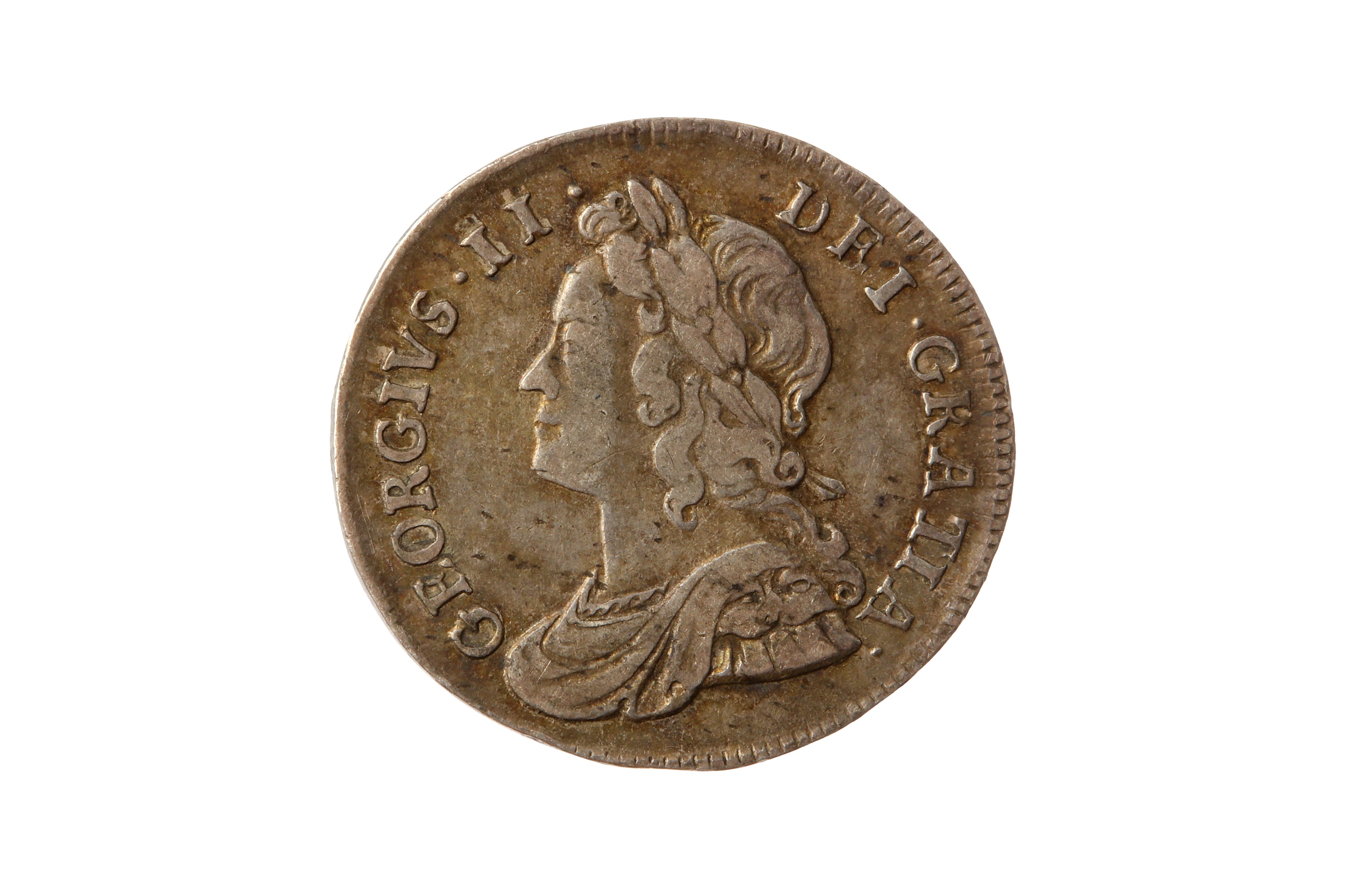 GEORGE II (1727 - 1760), 1737 MAUNDY FOURPENCE.