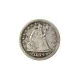 USA, 1844-O 25 CENTS/QUARTER DOLLAR.