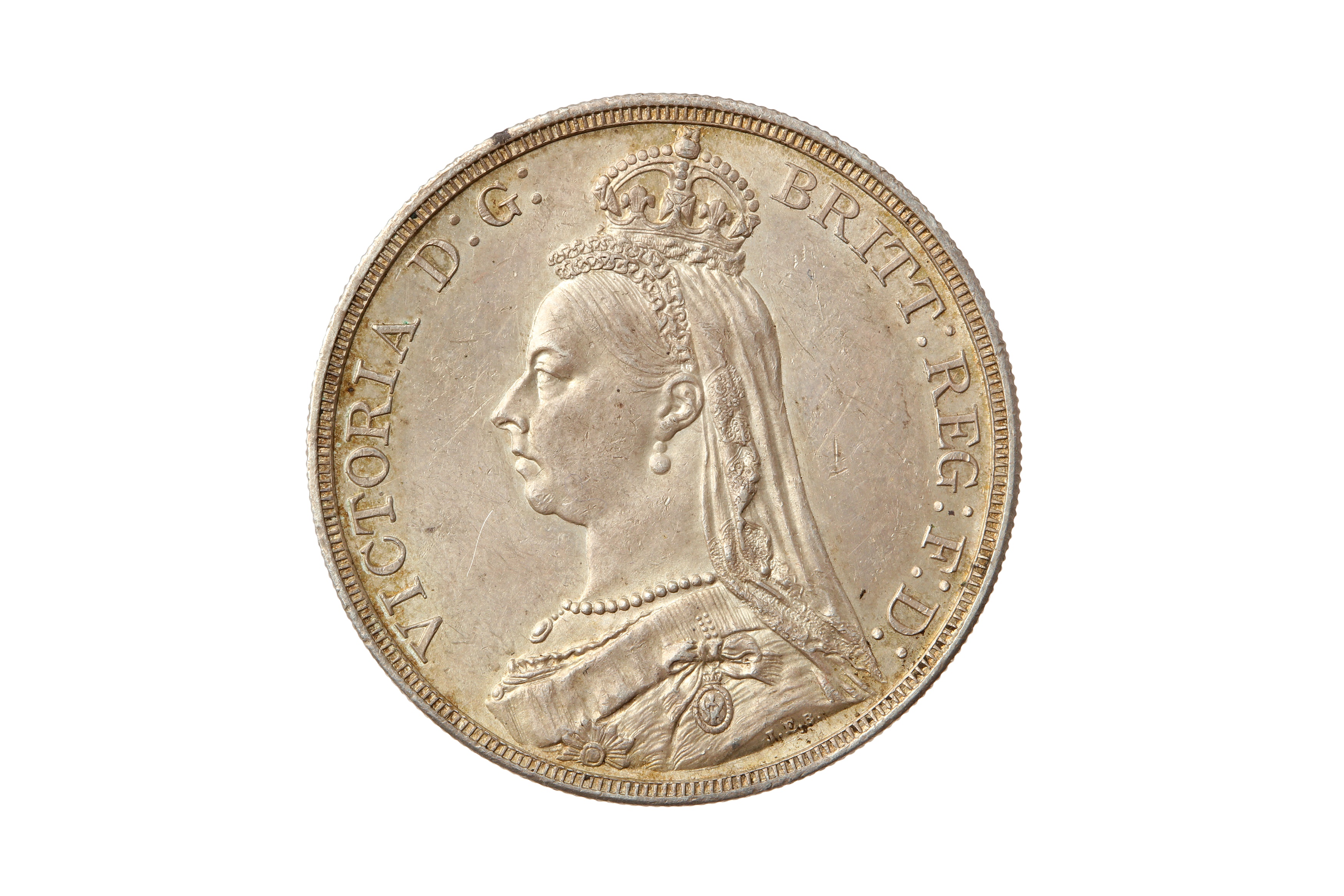 VICTORIA (1837 - 1901), 1887 CROWN.