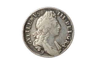 WILLIAM III (1694 - 1702), 1697 YORK SHILLING.