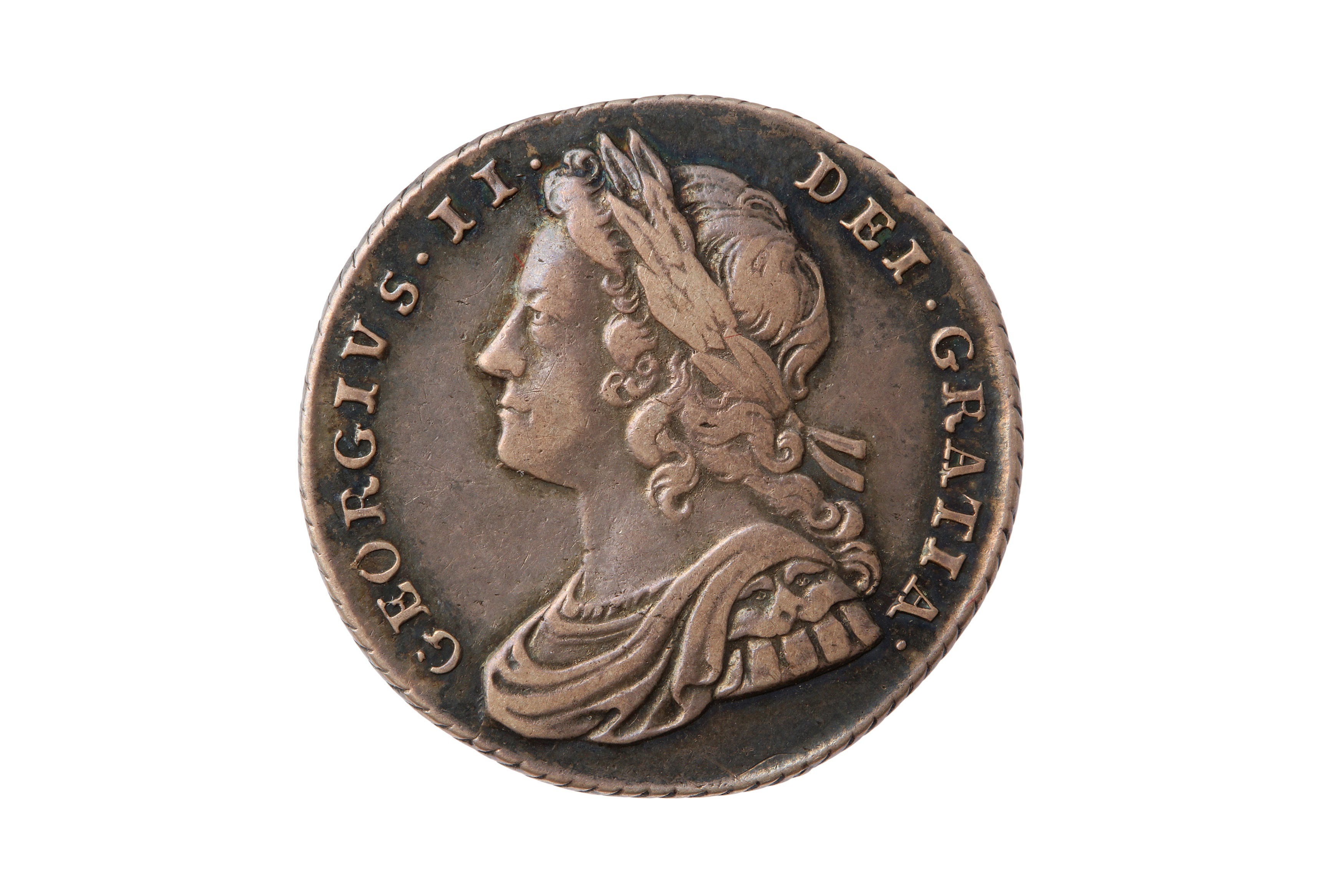 GEORGE II (1727 - 1760), 1731 SHILLING.