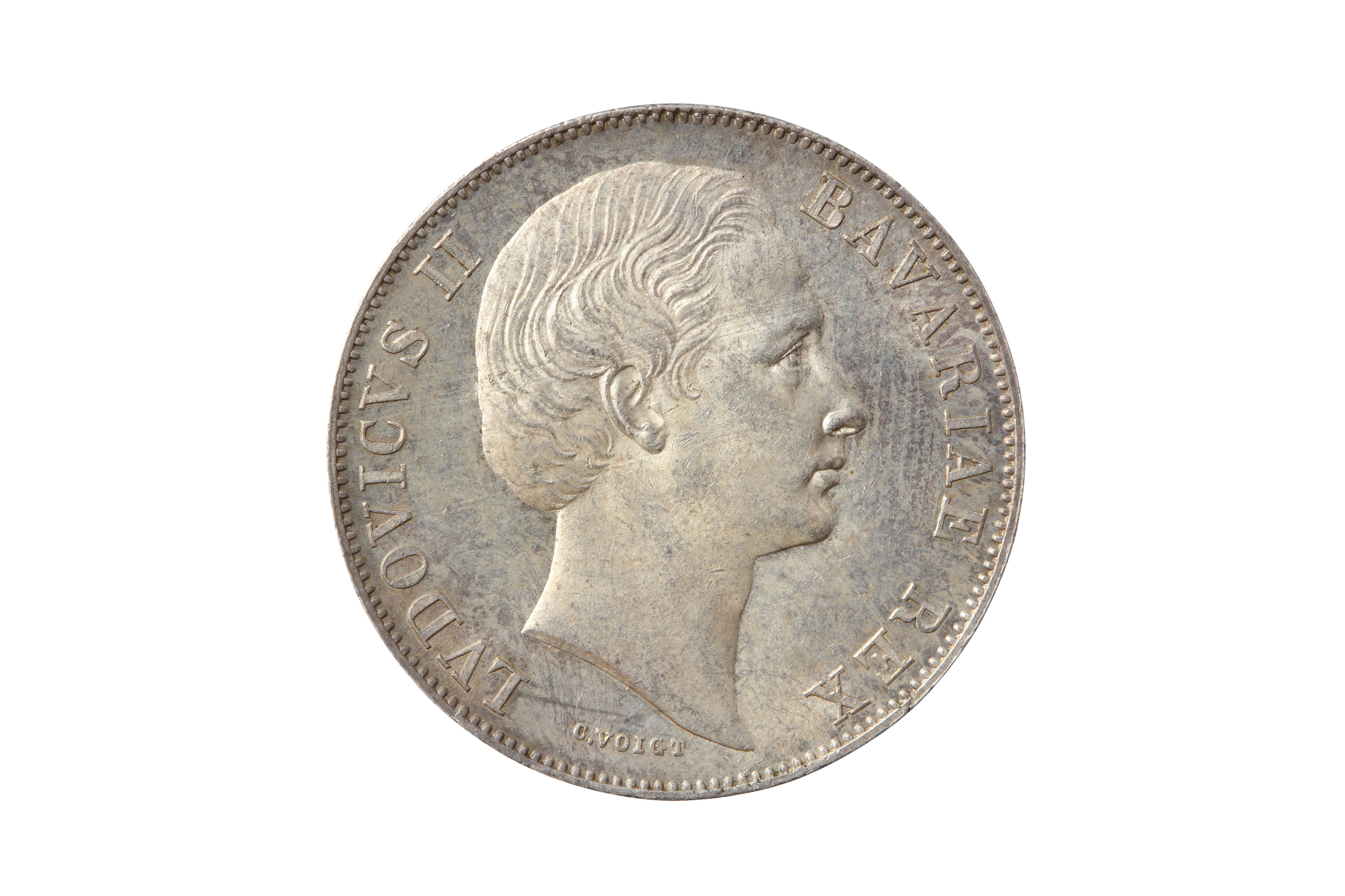 GERMAN STATES, BAVARIA, LUDWIG II (1864 - 1886) 1871 VEREINSTHALER/THALER.