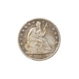 USA, 1855-O 50 cents/Half Dollar.