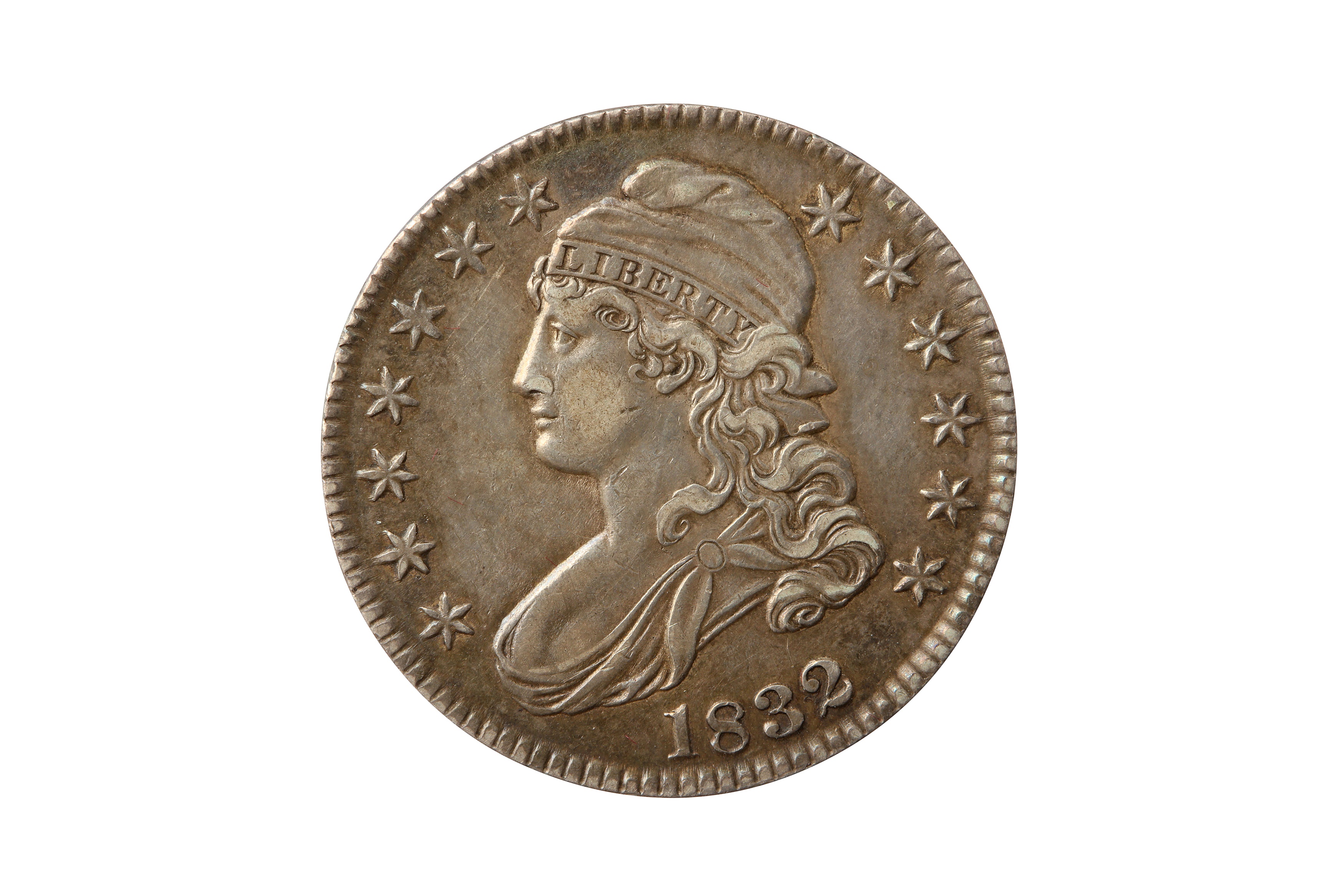 USA, 1832 50 CENTS/HALF DOLLAR.