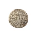 HENRY VI (FIRST REIGN, 1422 - 1461) ROSETTE-MASCLE ISSUE, CALAIS MINT GROAT.