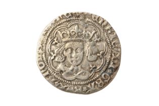 HENRY VI (FIRST REIGN, 1422 - 1461) ROSETTE-MASCLE ISSUE, CALAIS MINT GROAT.