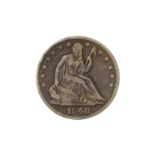 USA, 1848-O 50 CENTS/HALF DOLLAR.