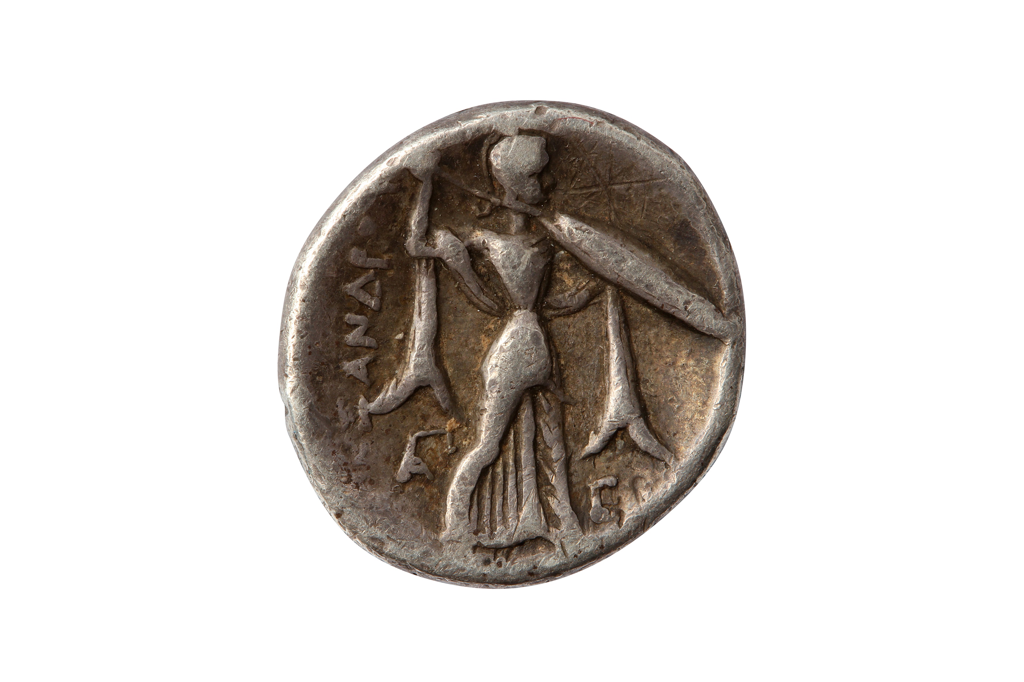 PTOLEMY I SOTER (305 - 282 B.C.), ALEXANDRIA MINT DRACHM. - Image 2 of 2