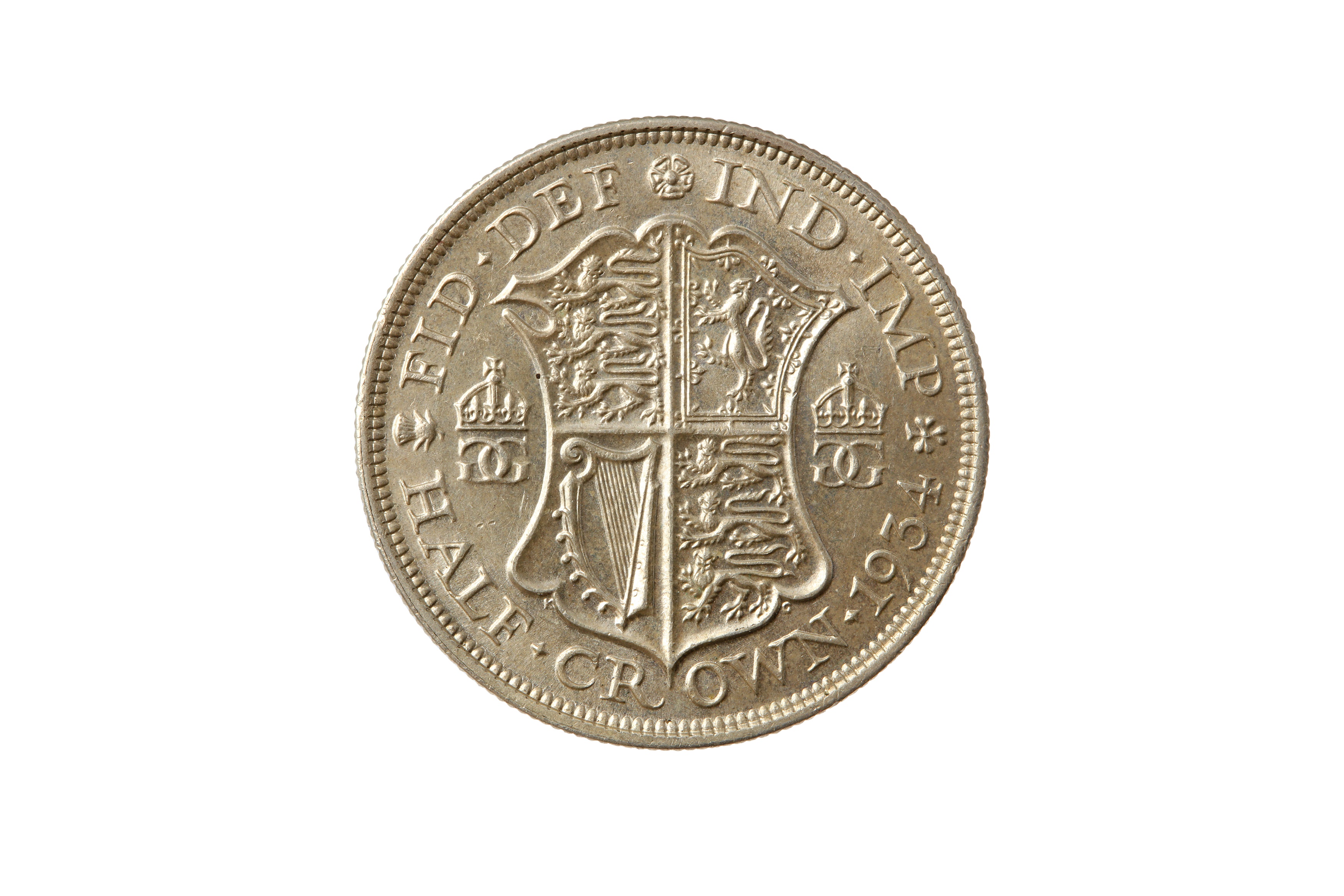 GEORGE V (1910 - 1936) 1934 HALFCROWN.  - Image 2 of 2