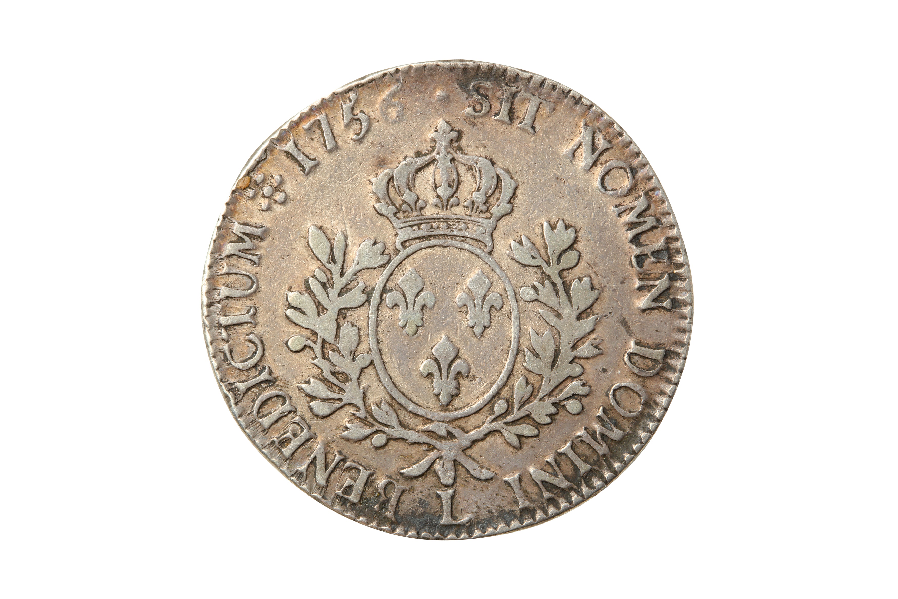 FRANCE, LOUIS XV (1715 - 1774), 1856-L ECU. - Bild 2 aus 2