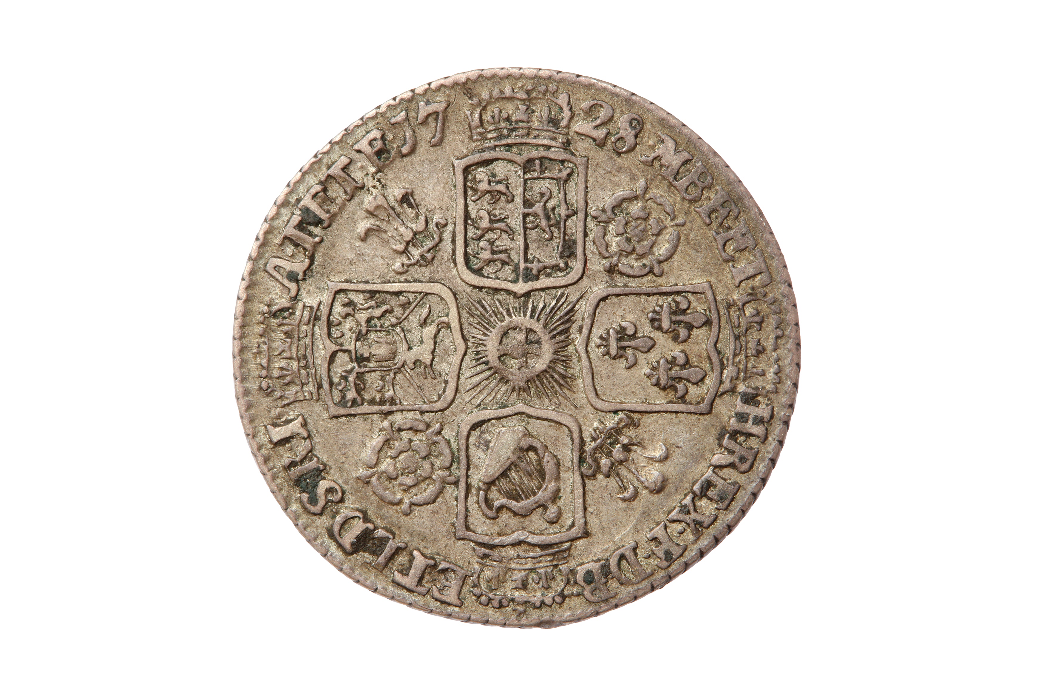 GEORGE II (1727 - 1760), 1728 SIXPENCE. - Image 2 of 2