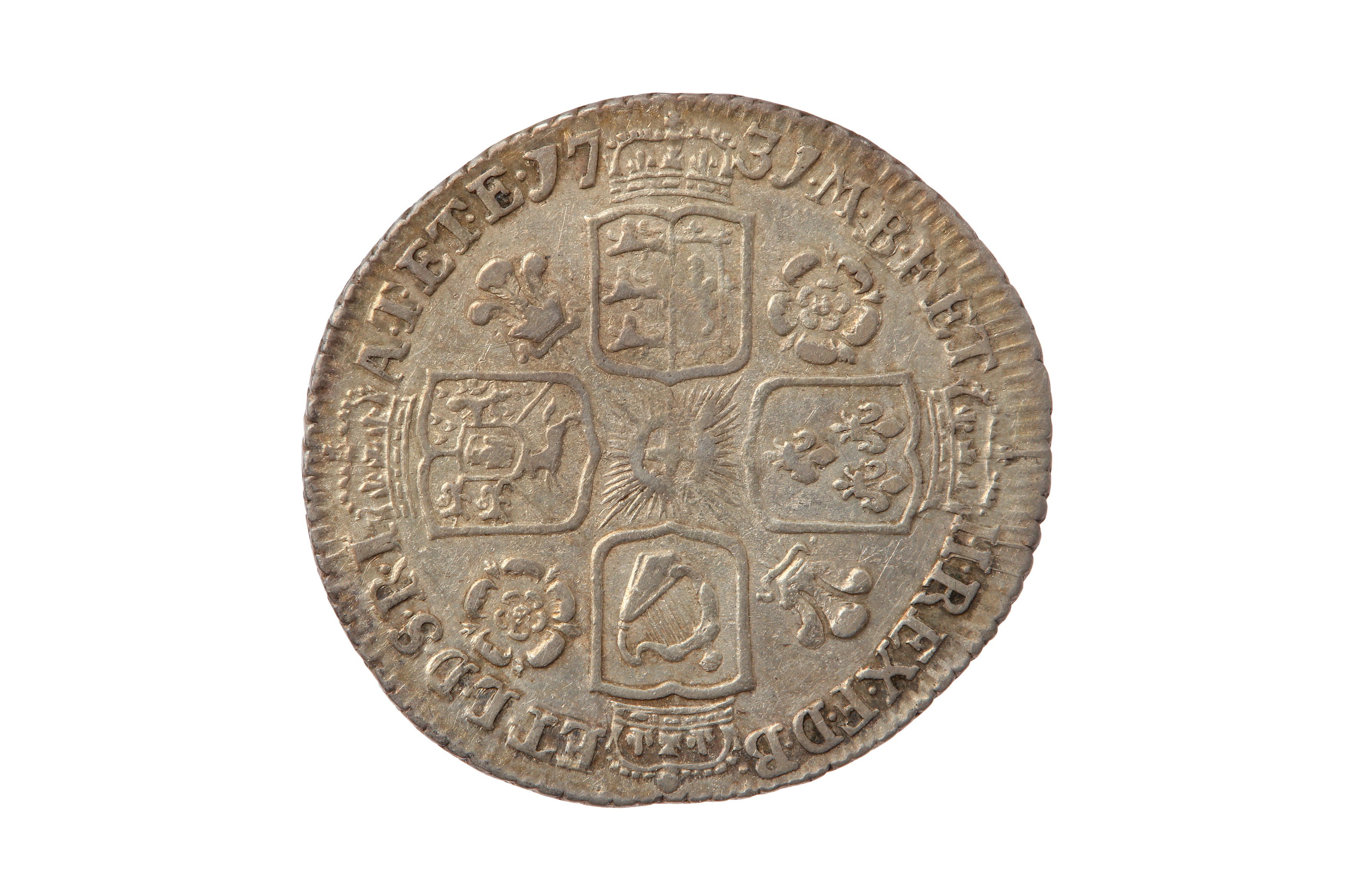 GEORGE II (1727 - 1760), 1731 SIXPENCE. - Image 2 of 2