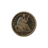 USA, 1839-O 5 CENTS/HALF DIME.