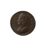 GEORGE II (1727 - 1760), 1739 FARTHING.