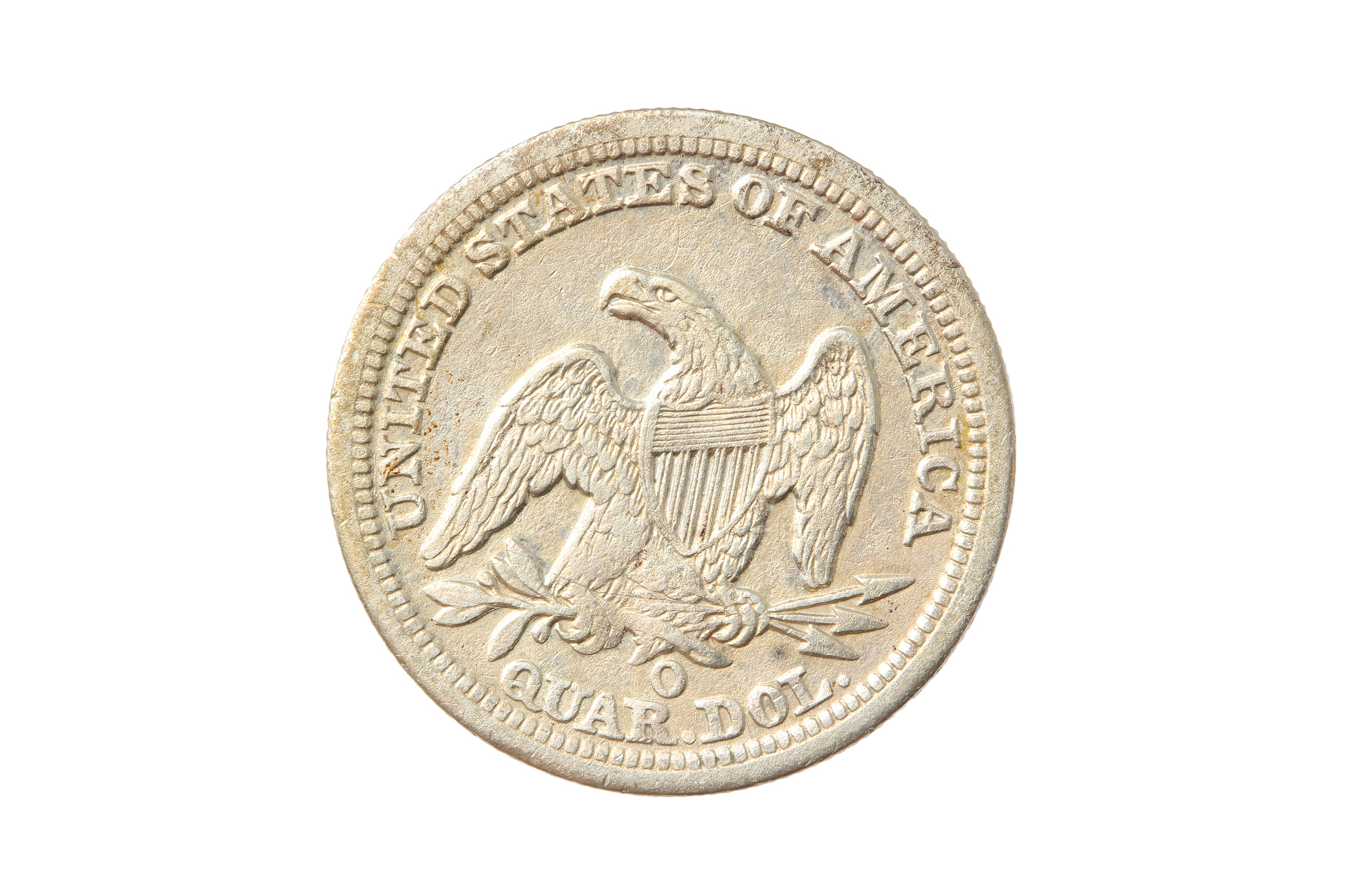 USA, 1847-O 25 CENTS/QUARTER DOLLAR. - Bild 2 aus 2