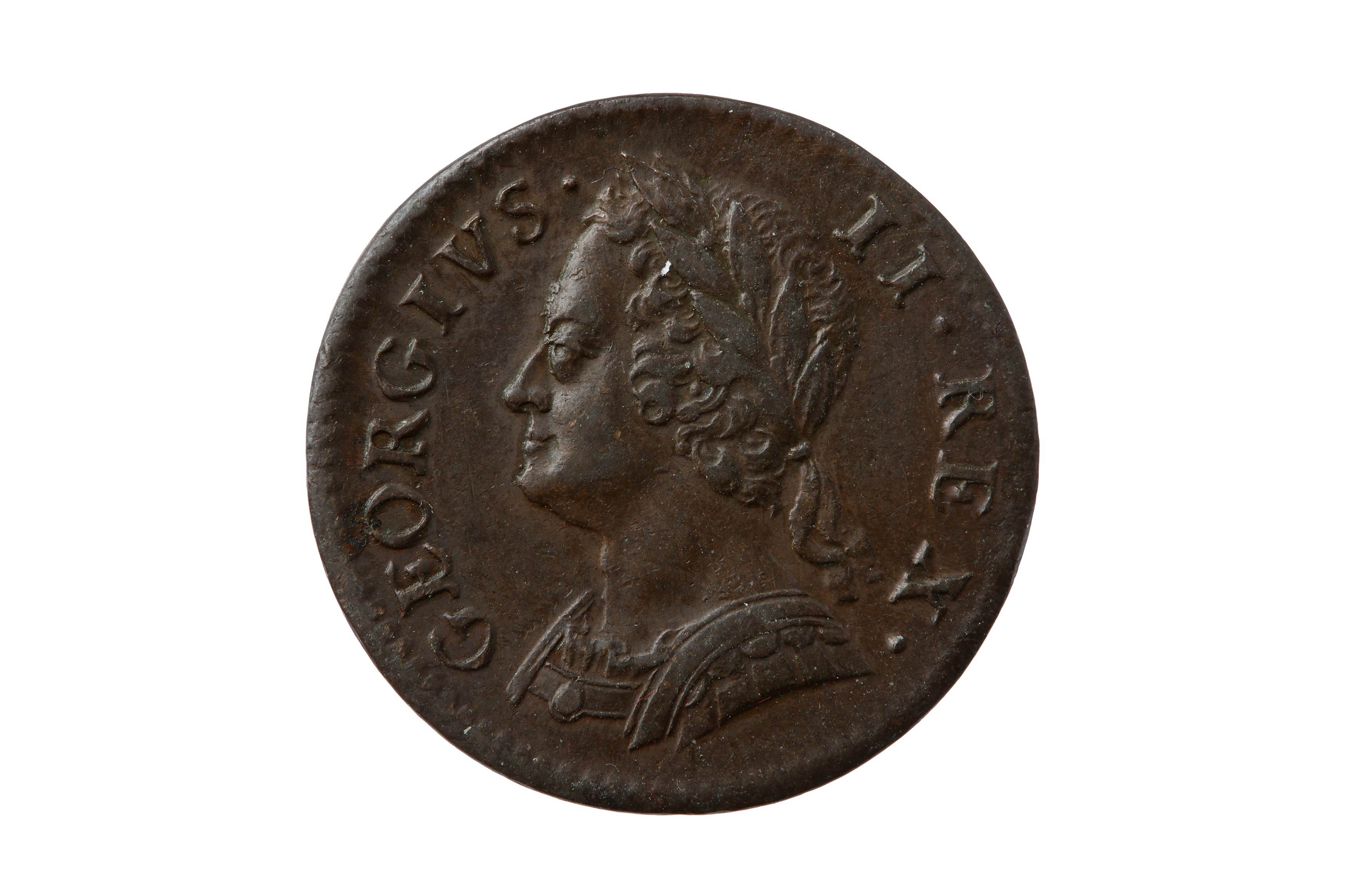 GEORGE II (1727 - 1760), 1746 FARTHING.