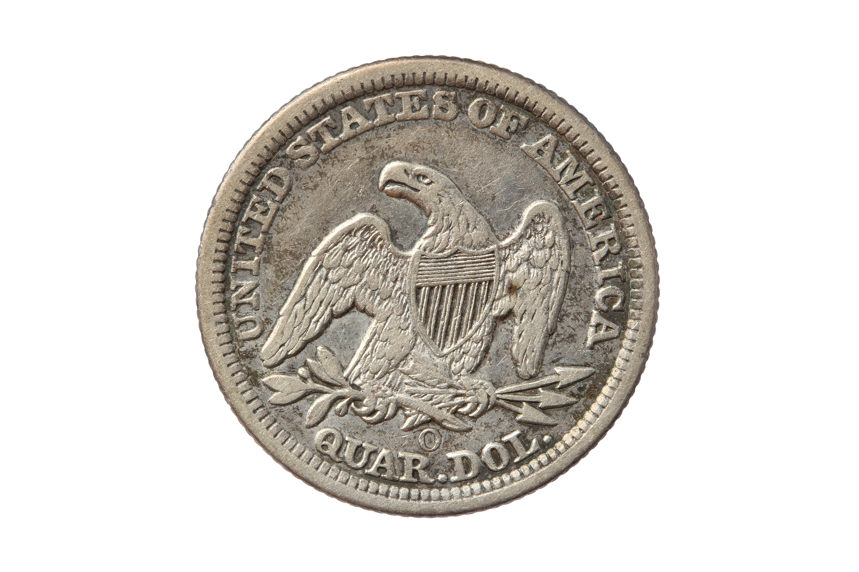 USA, 1858-O 50 CENTS/HALF DOLLAR. - Image 2 of 2