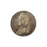 GEORGE II (1727 - 1760), 1746 LIMA HALFCROWN.