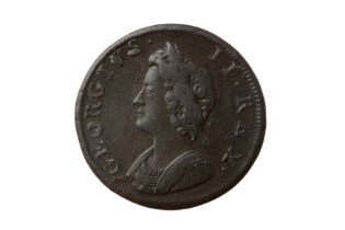 GEORGE II (1727 - 1760), 1731 FARTHING.