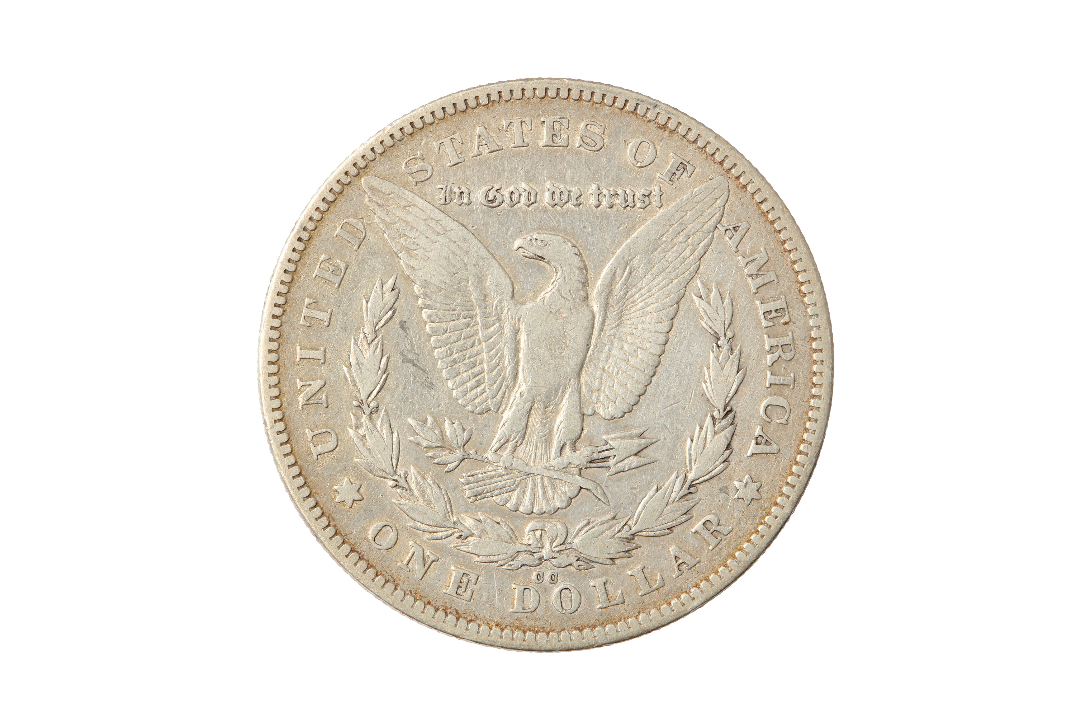 USA, 1878-CC MORGAN DOLLAR. - Image 2 of 2