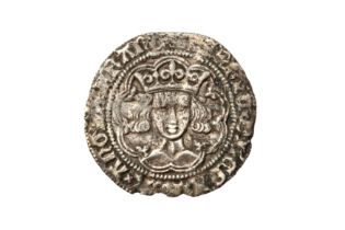 HENRY VI (FIRST REIGN, 1422 - 1461) ANNULET ISSUE, LONDON MINT GROAT.