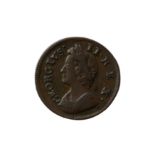 GEORGE II (1727 - 1760), 1735 FARTHING.