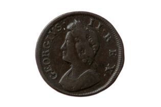 GEORGE II (1727 - 1760), 1732 FARTHING.