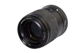 A Carl Zeiss 140mm f/2.8 Sonnar T* Medium Format Lens