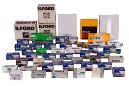A Large Quantity of 35mm and 120 Film Stock