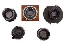 A Selection of Boxed Large Format Lenses