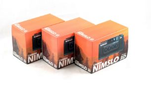 Three Nimslo Lenticular Cameras for SPARES or REPAIR. 