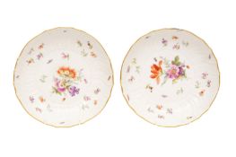 A PAIR OF MEISSEN PORCELAIN BOWLS, EARLY 20TH CENTURY