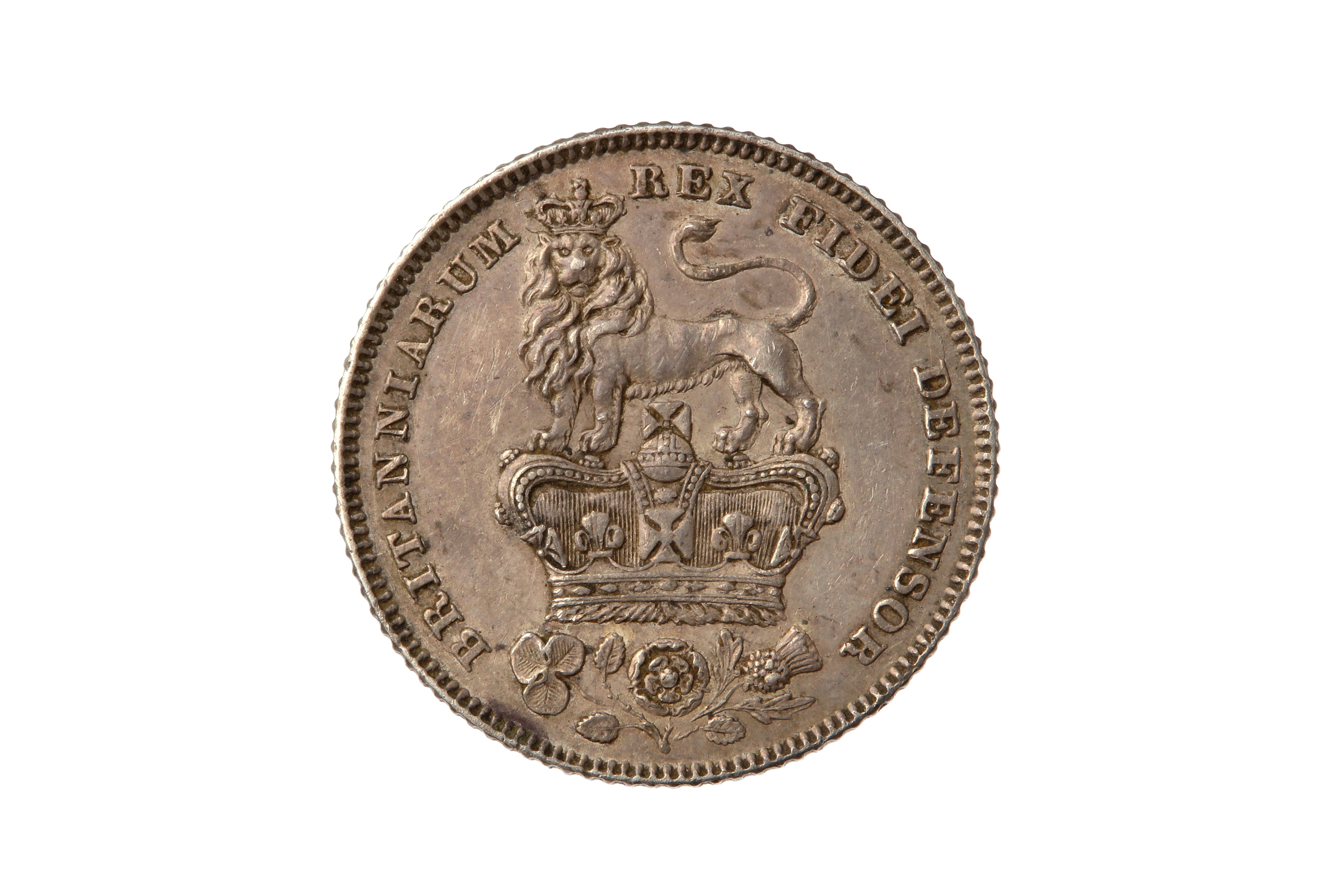 GEORGE IV (1820 - 1830), 1826 SIXPENCE.  - Image 2 of 2