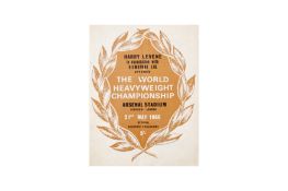 Muhammad Ali vs Henry Cooper, 1966